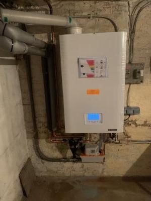 installation chaudiere condensation gaz